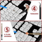 RUNJRX Keyboard Lube Kit with Switch Opener Tweezers - Image 5