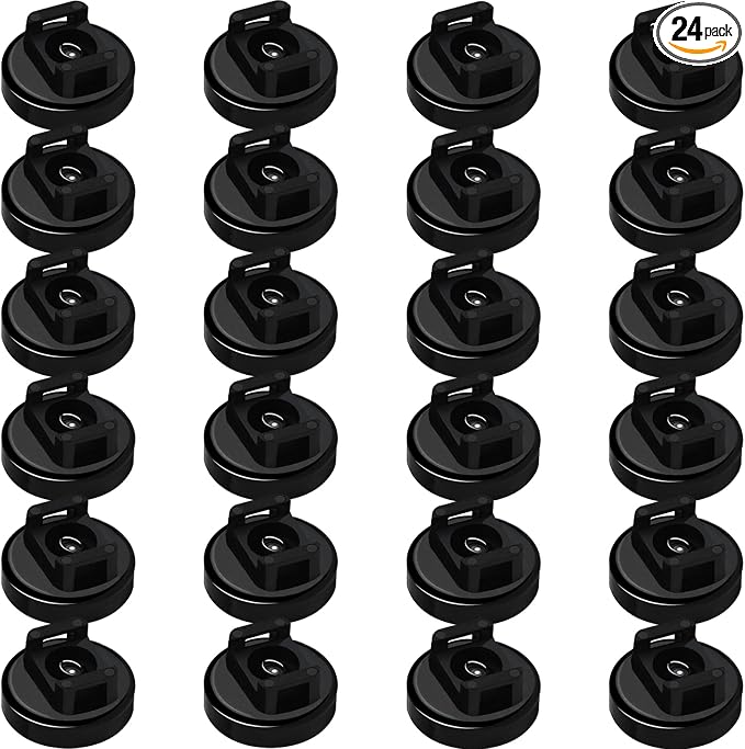 Magnet Zip Tie Mount Magnetic Zip Ties Mount 25LBS Strong Multipurpose Wire by CNHABAGUOrganizeItAll