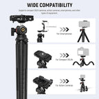 NEEWER Tripod for iPhone with Remote, Mini Flexible Phone Tripod Stand Vlog - Image 5