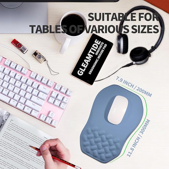 Ergonomic Raised Mouse Pad Wrist Support - Image 5