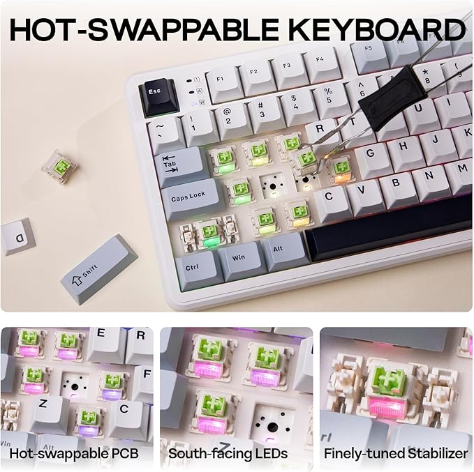 EPOMAKER X Aula F108 PRO Wireless Gaming Keyboard - Image 5