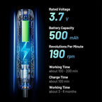 EZARC Electric Screwdriver Set, 181 in 1 Cordless Screwdriver, 3 Torque Settings - Image 3