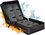 ENGPOW Fireproof CD Case, CD/DVD Storage Box, 400 Capacity CD Binder DVD - Image 8