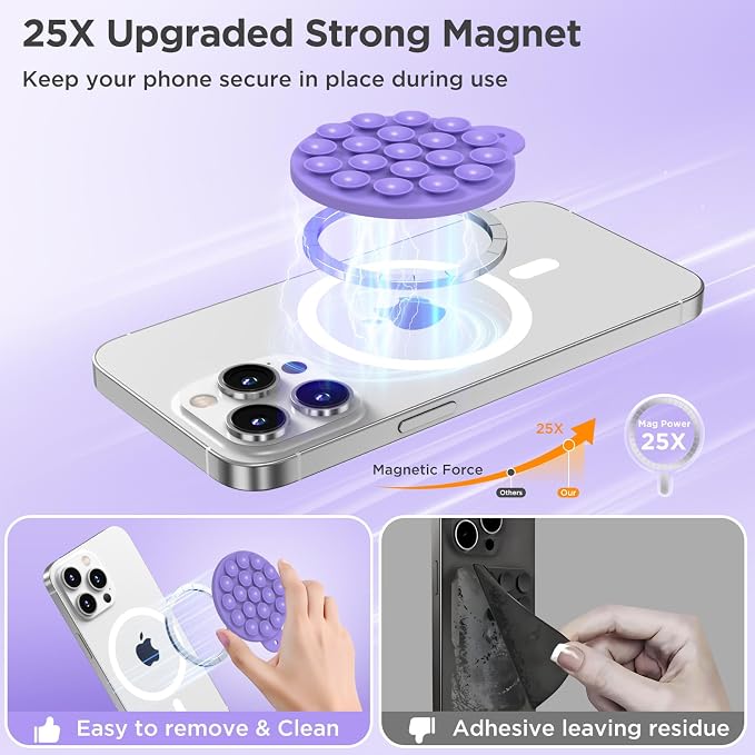Magnetic Suction Cup Phone Mount - Image 5