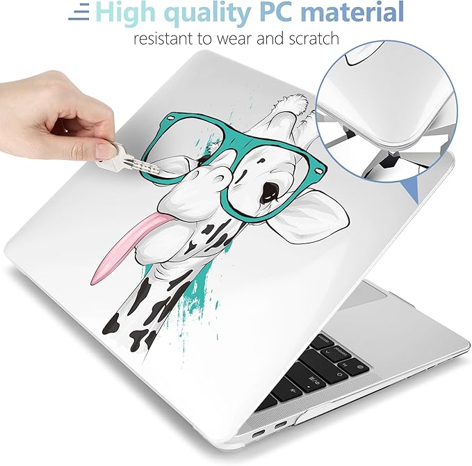 MEEgoodo for MacBook Air 13 inch Case 2021 2020 2019 2018 Released A2337 M1 - Image 3