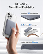 Baseus Picogo Power Bank, 0.3" Ultra Slim 5000mAh MagSafe Portable Charger - Image 2
