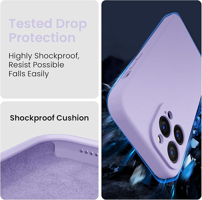 FireNova for iPhone 14 Pro Case, Silicone Upgraded Phone Case with, Soft - Image 4
