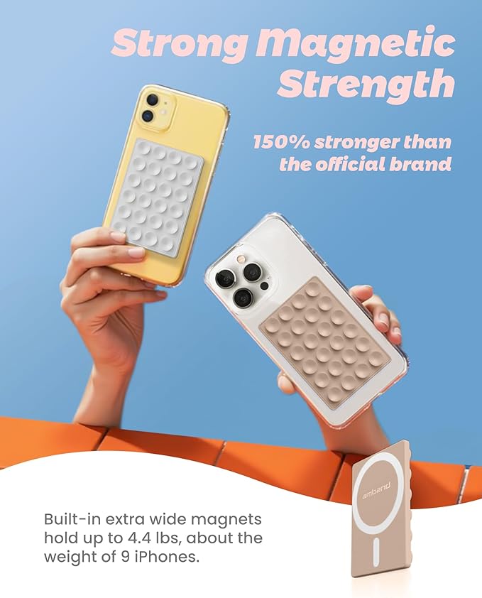 amBand Magnetic Suction Phone Mount Trendy Stocking Stuffers - Image 3