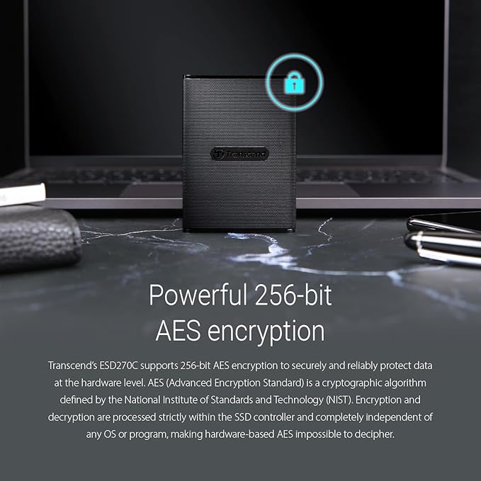 Transcend 1TB External SSD for iPhone/iPad/Mac/Windows/Android, - Image 9
