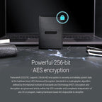 Transcend 500GB External SSD for iPhone/iPad/Mac/Windows/Android, - Image 9
