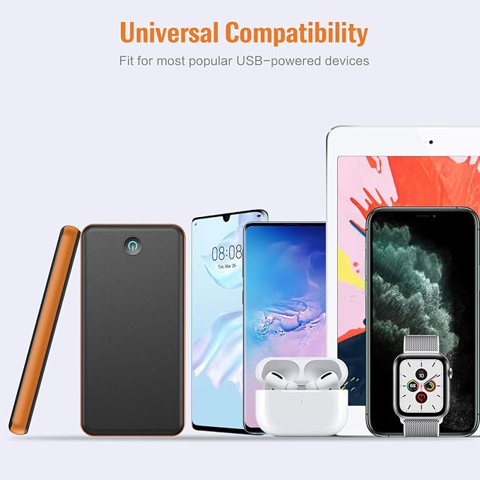 Portable Charger Power Bank 26800mAh, QC3.0 USB C PD Fast Phone Charging - Image 2