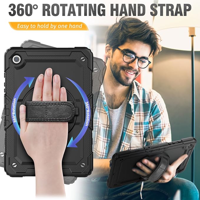 HXCASEAC Case for Samsung Galaxy Tab A9+ Plus 11 Inch, Protective - Image 3