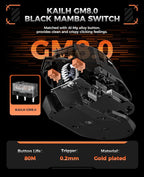 DAREU A980PROMAX Wireless Gaming Mouse-4K/8K Polling-30K DPI Optical - Image 7