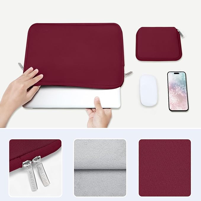 MOSISO Laptop Case 16 inch, 15-15.6 inch Laptop Sleeve Bag Compatible - Image 4