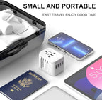 Universal International Power Travel Plug Adapter, 5 in 1 European Travel Plug - Image 3