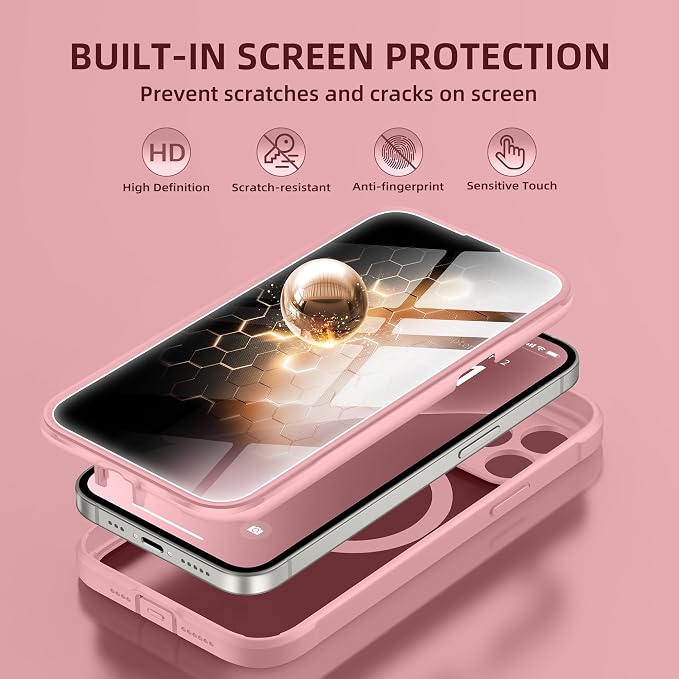 BERFY Magnetic for iPhone 13 Pro Max Case, Compatible - Image 3