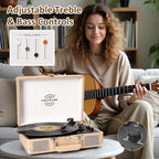 Vinyl Record Player Bluetooth - Image 3