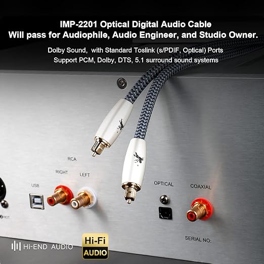 Digital Fiber Optic Audio Cable - Image 6
