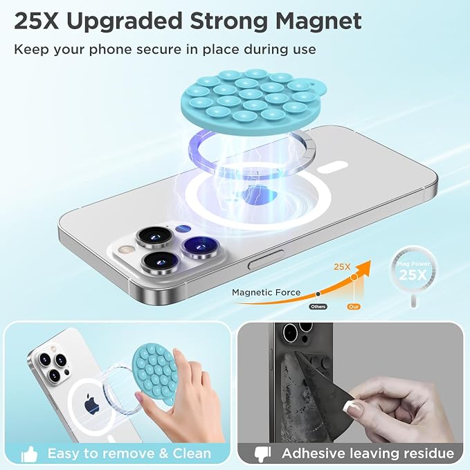 Magnetic Suction Cup Phone Mount - Image 5