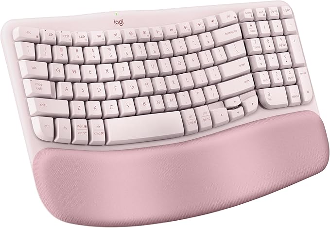 Logitech Wave Keys Wireless Ergonomic Keyboard by Logitech