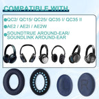 Replacement Earpads Cushions for Bose QuietComfort 35 & Quiet Comfort 35 II - Image 3