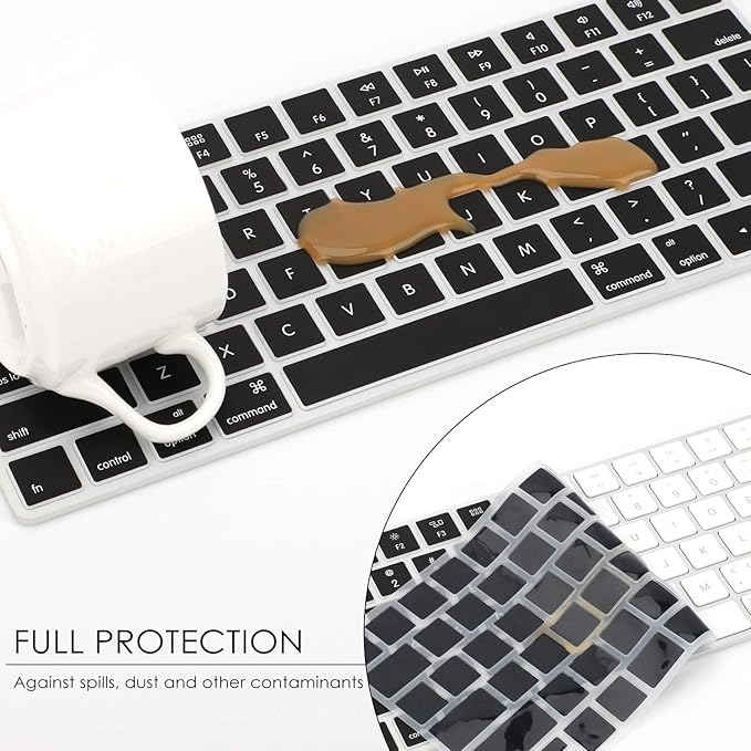 Allinside Black Cover for Apple Magic Keyboard - Image 5