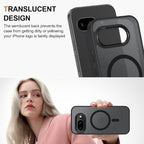 Magnetic for Google Pixel 9a Case, Shockproof Slim Translucent Matte Anti-Slip - Image 4
