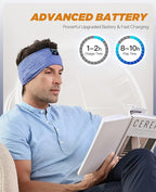 Perytong Bluetooth Headband Headphones, Sleep Headphones Bluetooth - Image 7