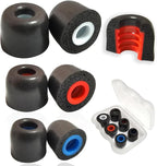 Memory Foam Tips Replacement Ear Tips Fit 5mm-7mm Anti-Slip Isolation Noise by EarbudsTipsAccessories