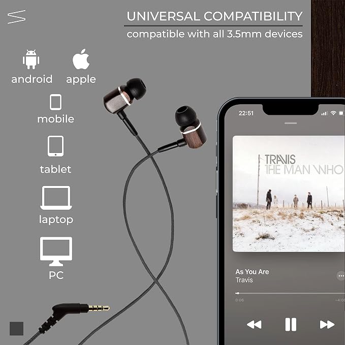 Symphonized Wired Earbuds with Microphone – 90% Noise Cancelling Ear Buds with - Image 4