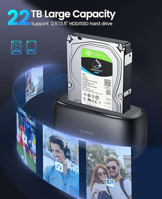 ORICO External Hard Drive Docking Station - Image 2
