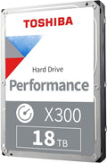 Toshiba X300 18TB Performance & Gaming 3.5-Inch Internal Hard Drive by Toshiba