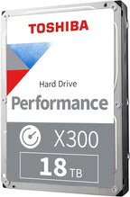 Toshiba X300 18TB Performance & Gaming 3.5-Inch Internal Hard Drive by Toshiba
