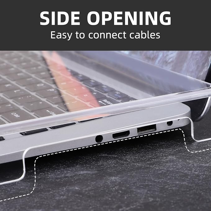 TOYANDONA Acrylic Keyboard Protector Protective Cover Transparent Laptop - Image 4