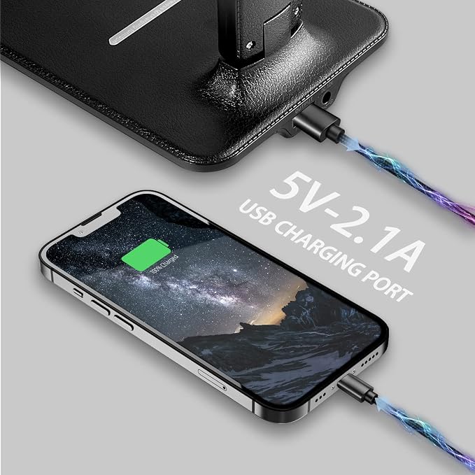 Desk lamp, LED Lamp with Wireless Charger, USB Charger Port, Touch Control - Image 3