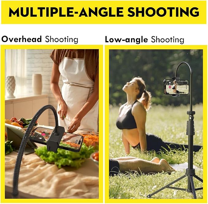 Aureday 88’’ Flexible Phone Tripod - Image 3