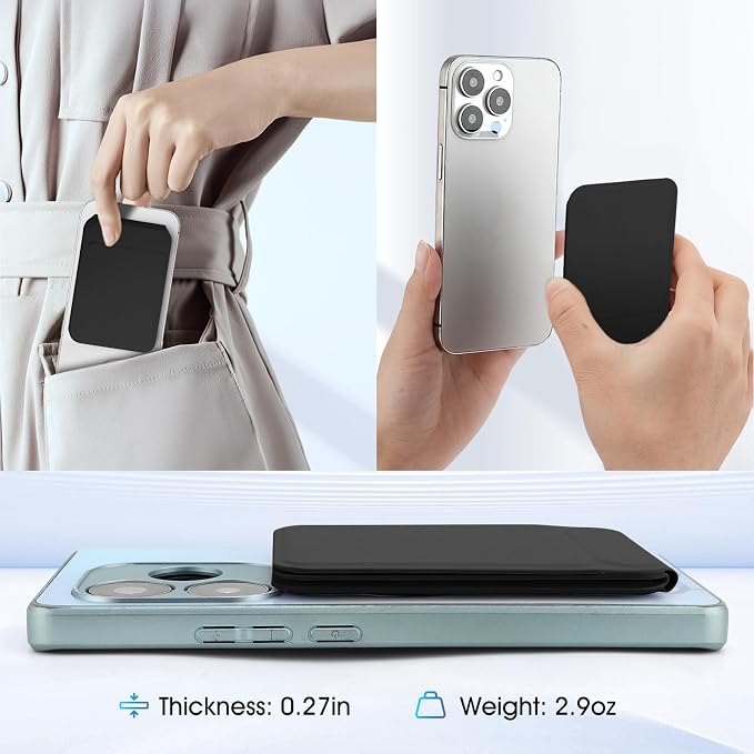 Phone Stand, Foldable Magnetic Phone Tripod, Angle Adjustment & Strong Magnets - Image 5