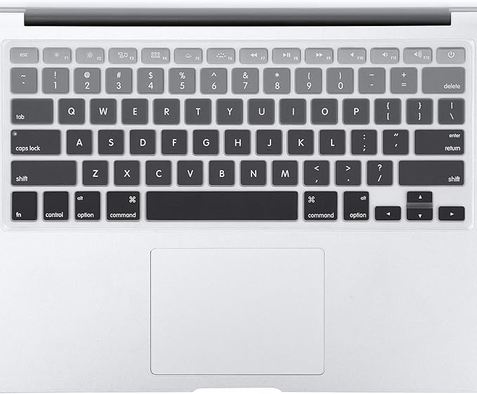 Allinside Gray Ombre Keyboard Cover Skin by Allinside
