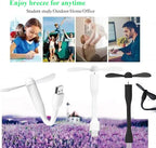 Mini USB Fan, Portable Pocket Fan USB-A Powered Little Cooler, Quiet Operation - Image 2
