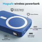 Magnetic Power Bank, 10000mAh Wireless Portable Charger - Image 6