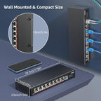 8 Port 2.5G Unmanaged Desktop Ethernet Switch - Image 5