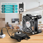 Wathai 80mm Small Computer Cooling Fan - Image 2