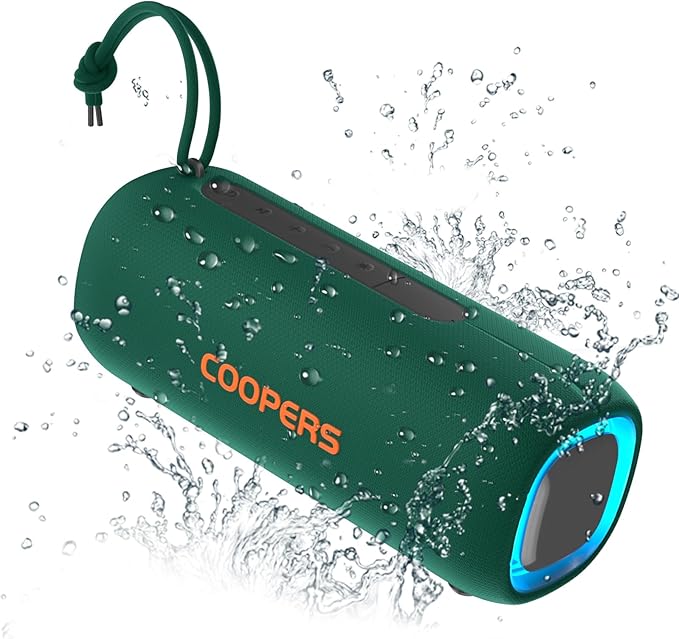 Portable Bluetooth Speaker, Wireless Bluetooth Speaker by COOPERS