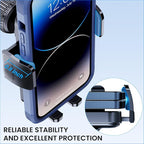 Phone Holder Car Cell Phone Car Holder 3 in 1 Dashboard Windshield Air Vent - Image 4