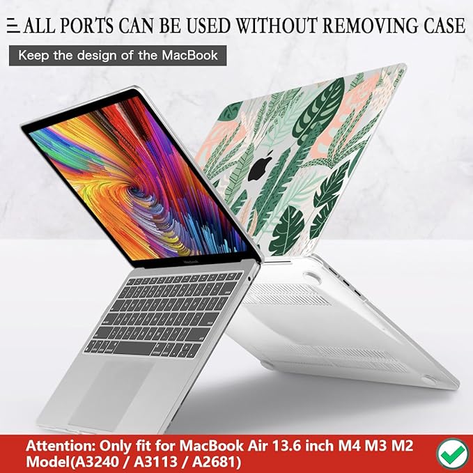 CISSOOK MacBook Air 13.6 inch Case A2681 M2 A3113 M3 - Image 5
