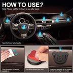 TOPGO Socket Car Mount for Phone Holder Cute Bear Style Silicone Grip Stand - Image 8