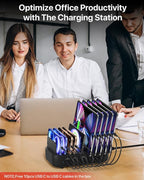 SooPii USB Charging Station, 100W Fast Charging Station - Image 7