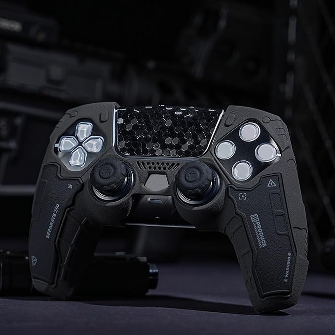 GeekShare G.S.TAC Tactical PS5 Controller Skin Set, Anti-Slip Silicone - Image 6