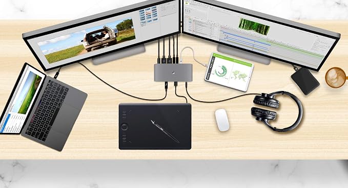 IOGEAR 9 Port Thunderbolt 3 Hub - Image 4