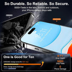 2 Pack Screen Protector for iPhone 16 Plus, Durable and Drop-Proof - Image 3
